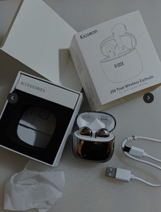 Нвушники Kicoeon J59 Wireless Earbuds, Bluetooth Headphones 48H Playt