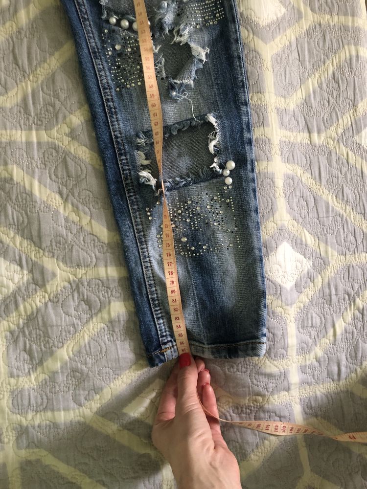 Штани жіночі літні джинсові