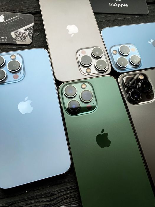 iPhone 13 Pro 256 Graphite\Sierra Blue\Alpine Green Neverlock 670$