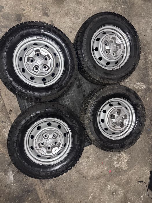 Koła zimowe Fiat citroen 5x118   kamper 215/70/15C Michelin