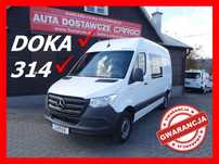 Mercedes-Benz Sprinter  314 2,2 140KM Doka Brygadowy Średniak L2H2 Klima Tempomat