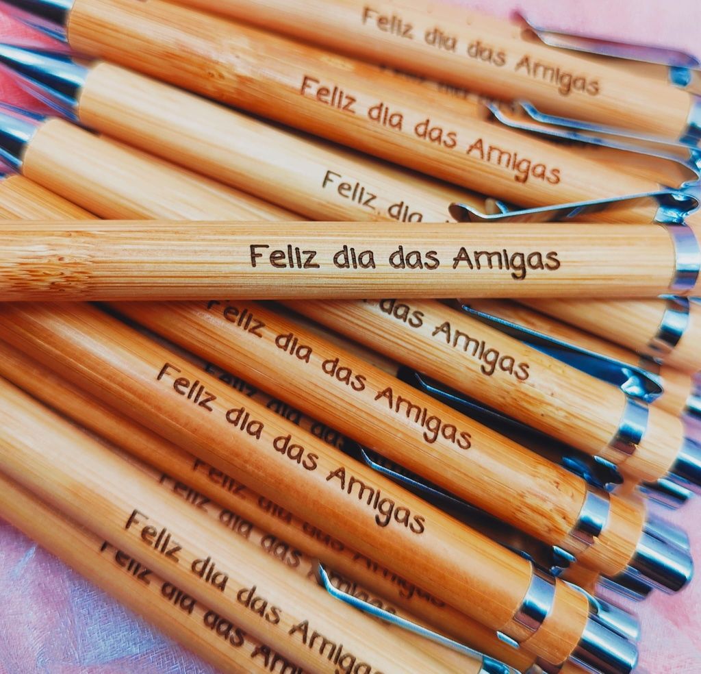 Canetas Bambu personalizadas