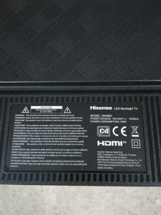 TV led Smart TV hisense