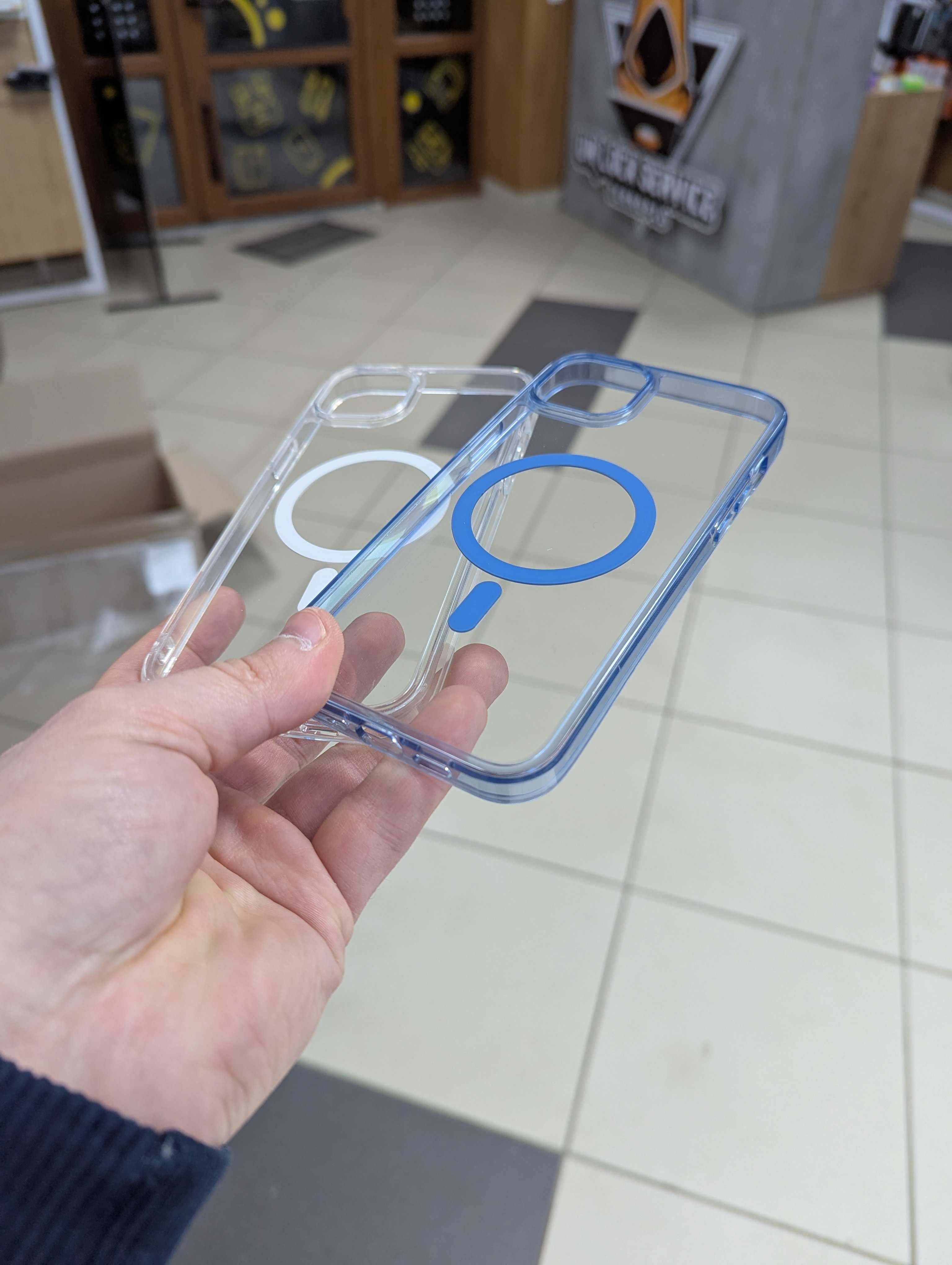 iPhone 14 Plus Чехол Rock Pure Magnetic Прозорий чохол Magsafe