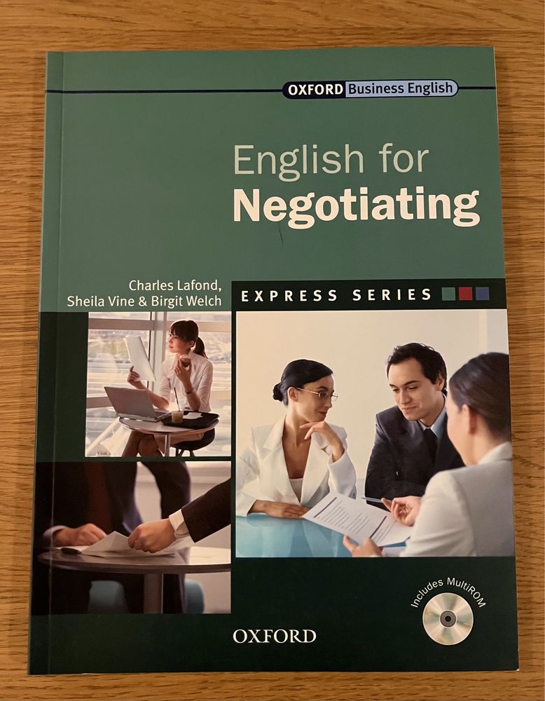 Książka English for Negotiations Oxford University Press