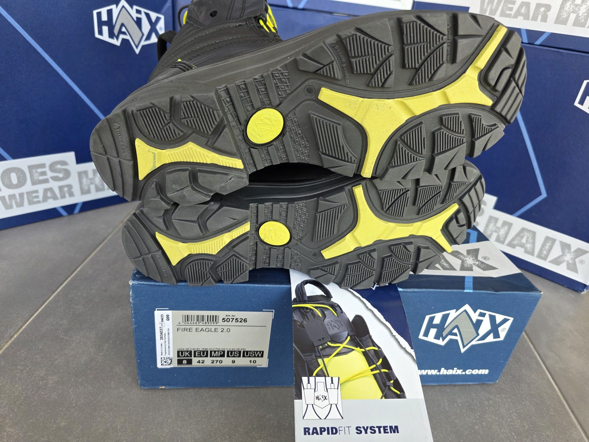 botas haix fire eagle 2.0