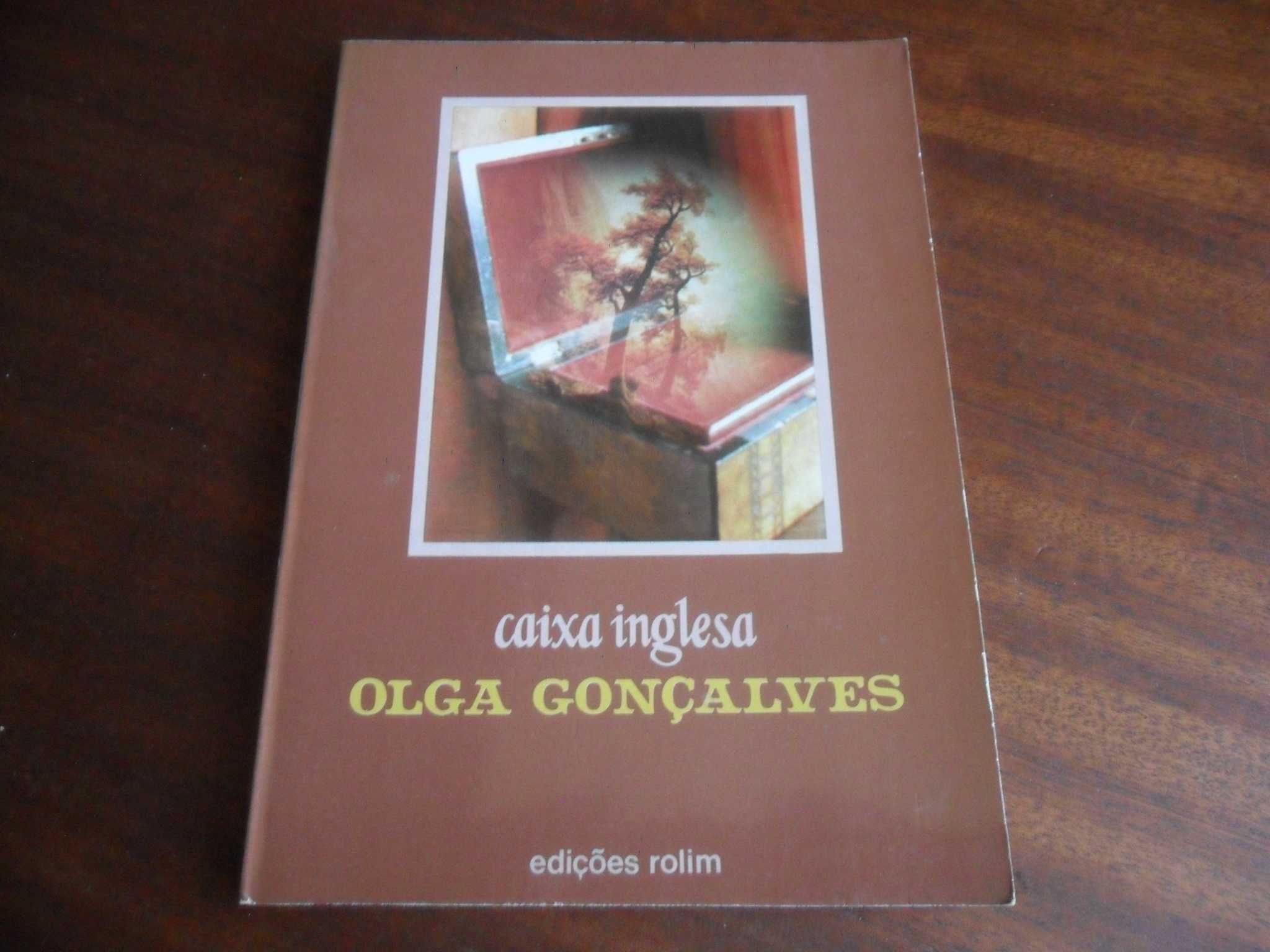 "Caixa Inglesa" de Olga Gonçalves - 1ª Edição s/d