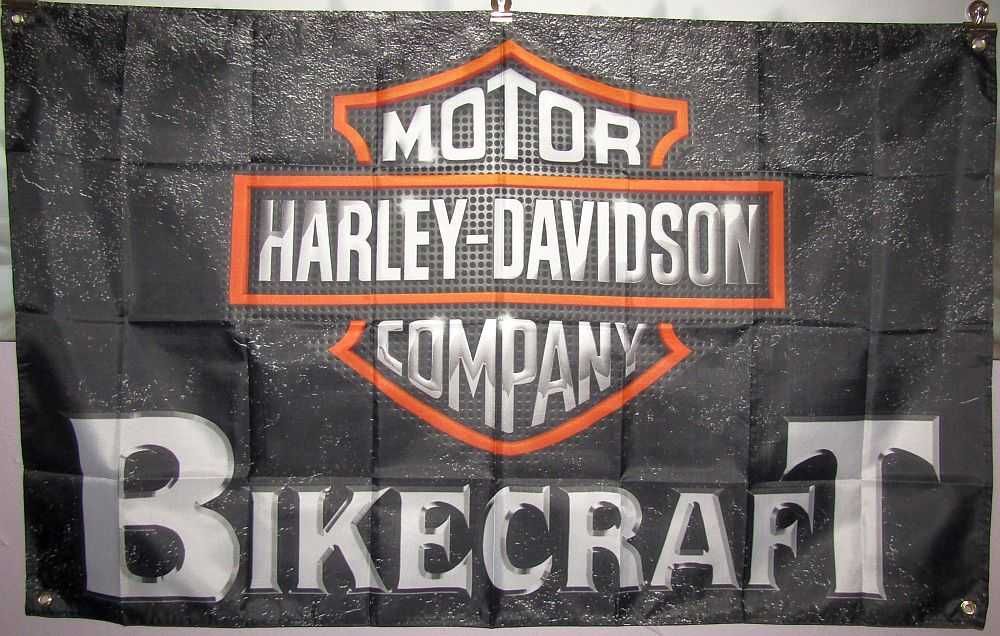 Flaga Unikatowe Transparenty Harley Davidson Motorcycles