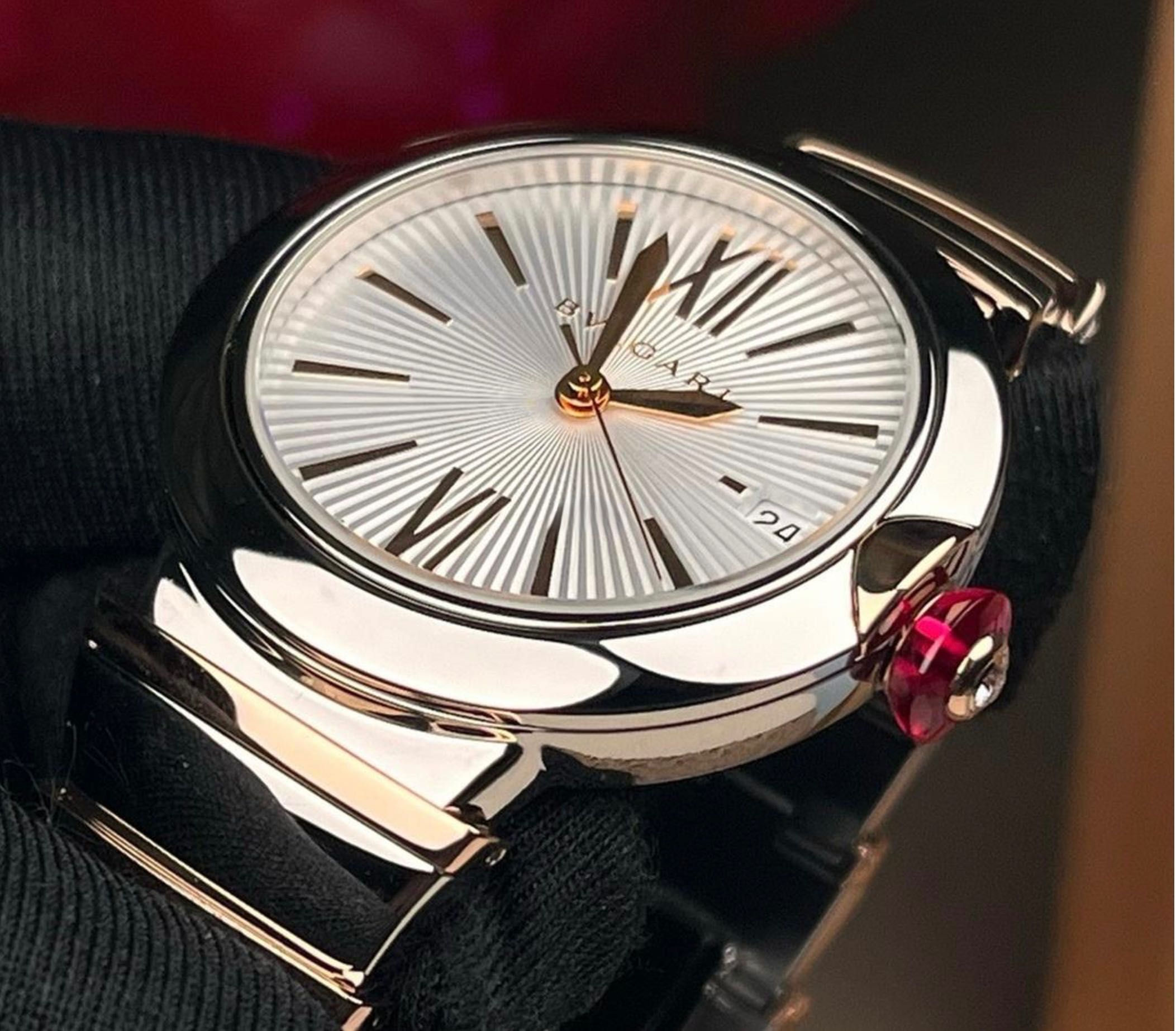 Bulgari Lucea 36mm stal/złoto 18k automatic