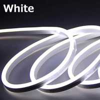 Декоративная светодиодная лента LED NEON White 5 м, силиконовая белая