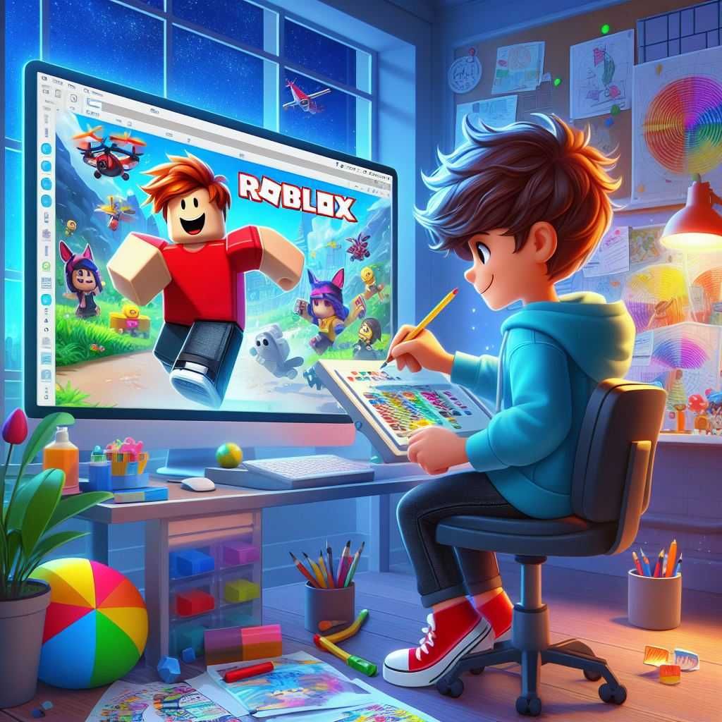 Создание игр в Roblox Studio.Преподаватель,репетитор 8+ лет