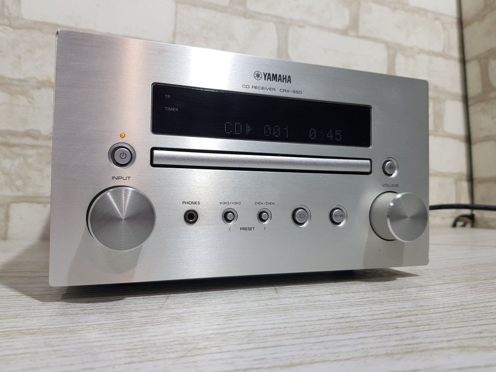 Стерео ресивер/програвач YAMAHA CRX-550, *2x35 Вт, USB, б/у з Німеччин