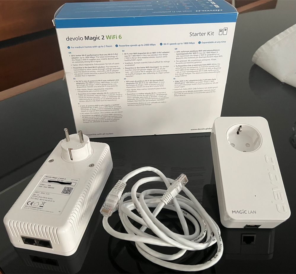 Kit Powerline Devolo Magic 2 WiFi 6