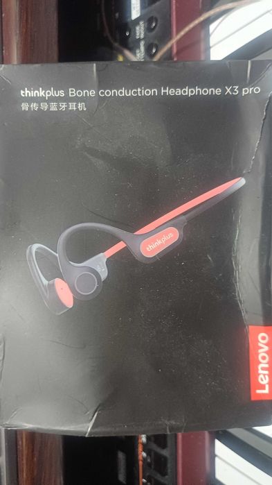Headphones Bluetooth 5.3 Lenovo Thinkplus X3 Pro condução óssea