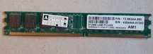 Pamięć RAM SDRAM DDR Apacer 512 MB UNB PC3200 , 400 MHz AM1 niska