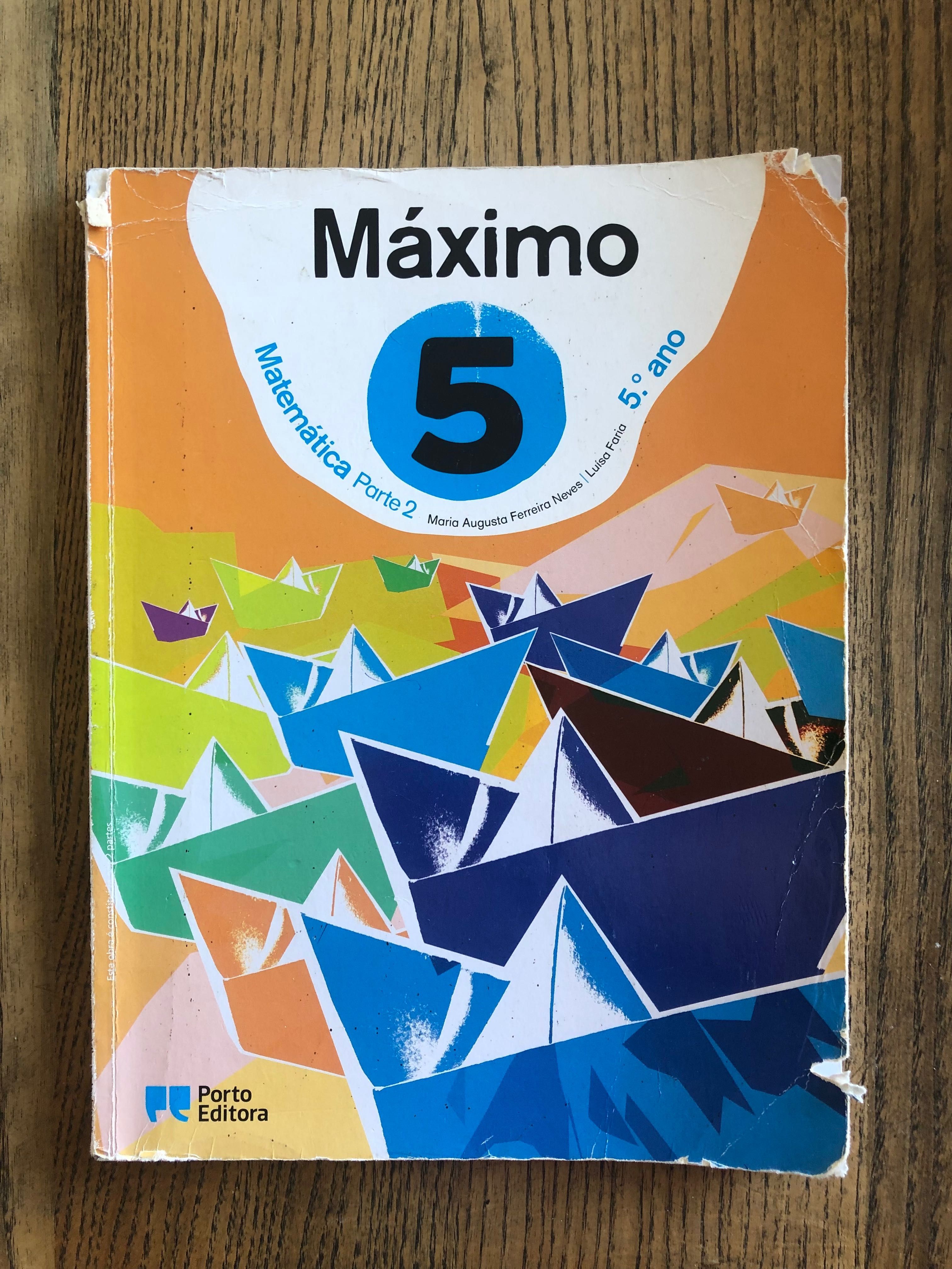 Manual matemática 5 ano - Máximo 5