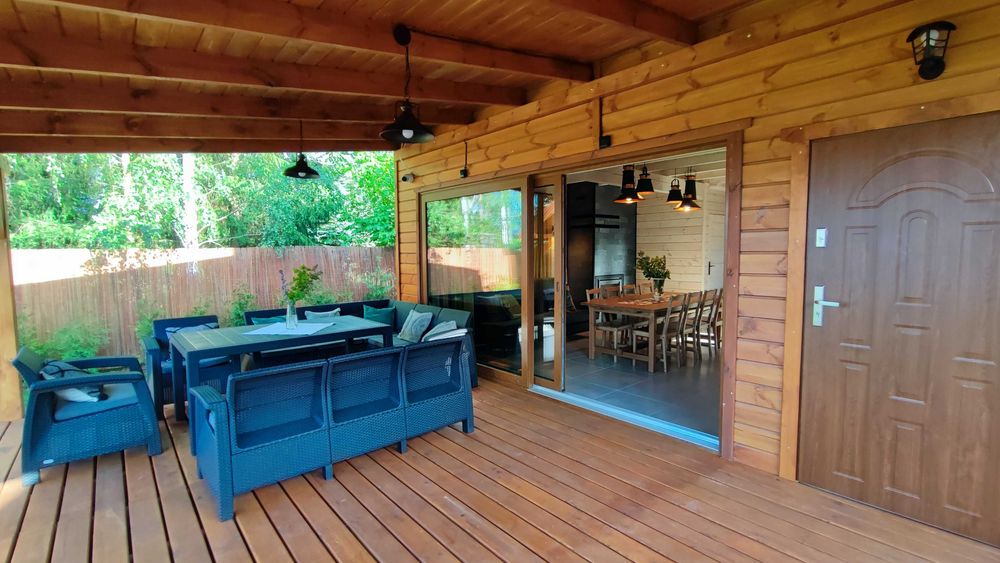 Dom do wynajęcia z widokiem na jezioro Kalwa - Mazury Sylwester