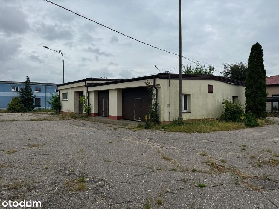 Hala, magazyn, warsztat, 250m2, plac utwardzony