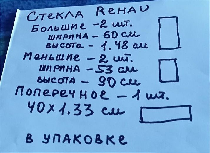 Продам стекло пакети