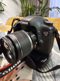 Aparat Canon EOS 7D, body + obiektyw EFS 18-55mm
