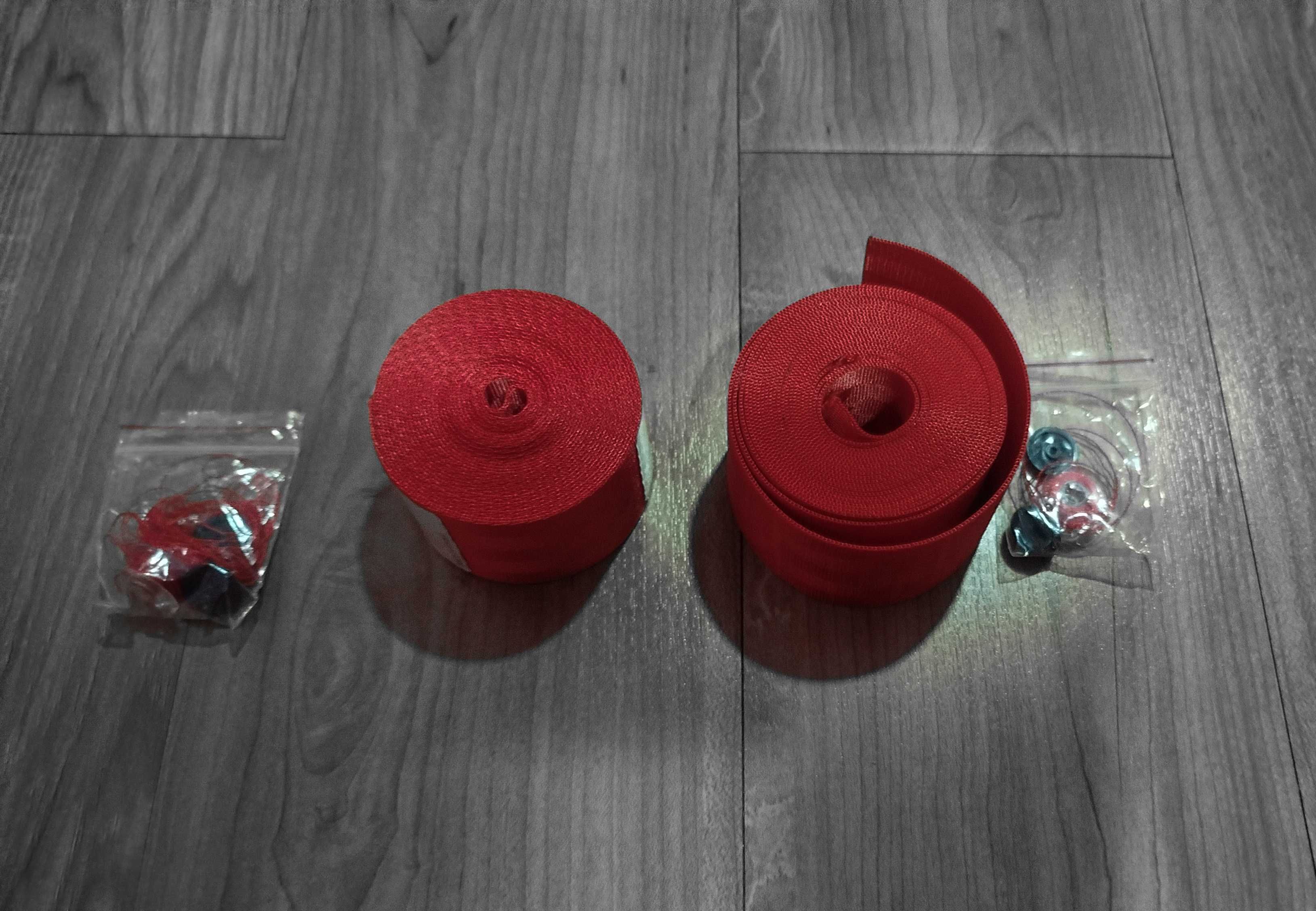 Conjunto Cintos Auto em Vermelho