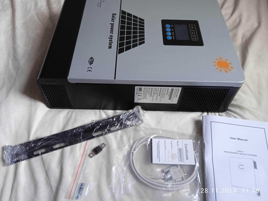 Продам Гібридный інвертор 5,5 кВт, під акумулятор на 48 вольт