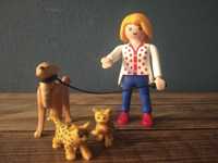 Lalka figurka Playmobil dziewczyna i piesek