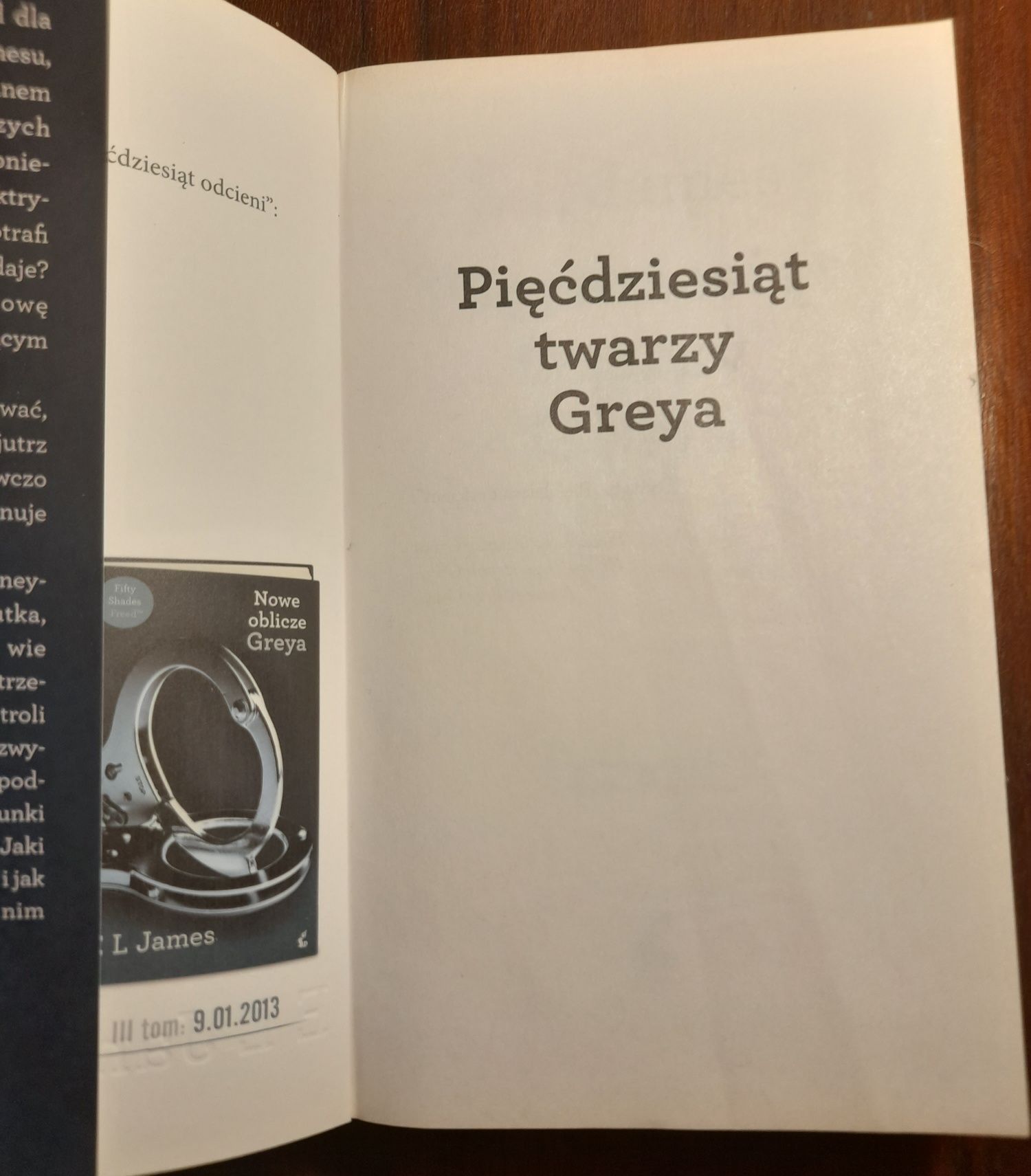 Pięćdziesiąt twarzy Greya - E. L. James