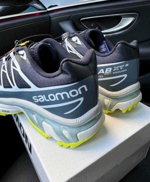(БЕЗ ПЕРЕДОПЛАТИ)Salomon XT-6 Adv Blue Green Gore-Tex Соломони сині