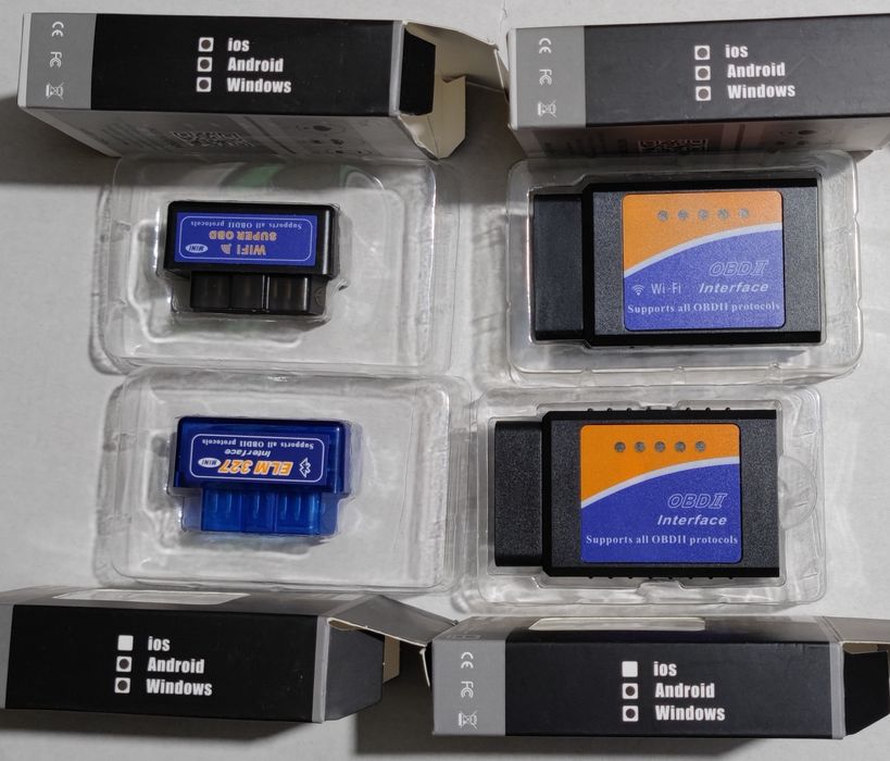 Автодиагностика Bluetooth wifi ELM327  V1.5  OBD2 сканер pic