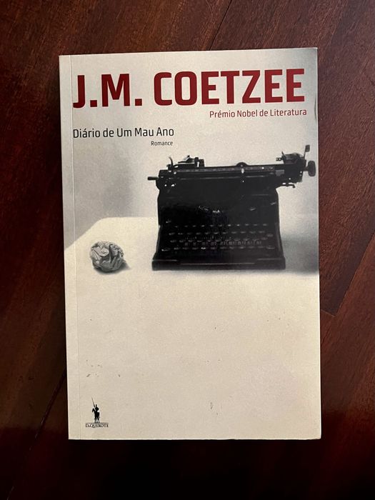 Livro - Diário de Um Mau Ano (J. M. Coetzee)