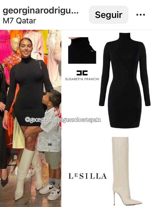 Botas salto alto marca LESILLA