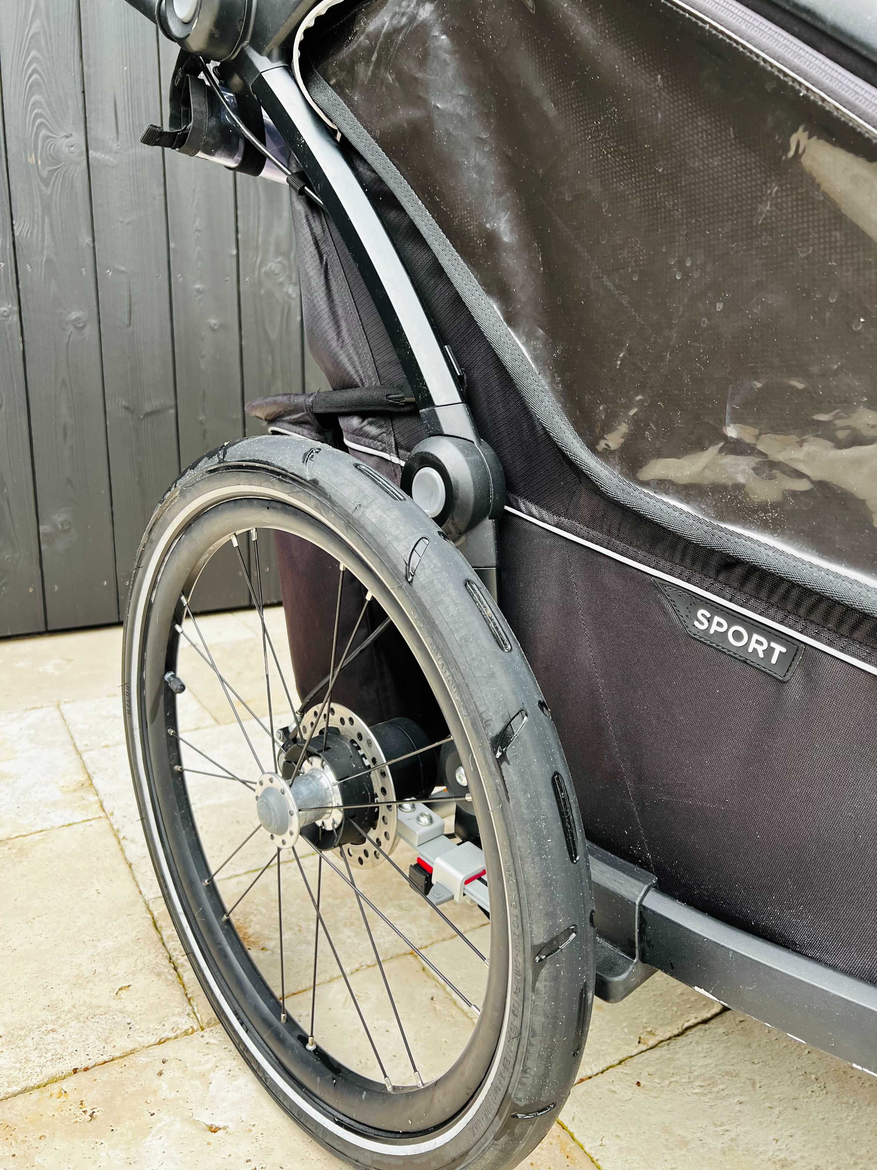 Thule Chariot Sport 2 przyczepka rowerowa czarna + gratisy