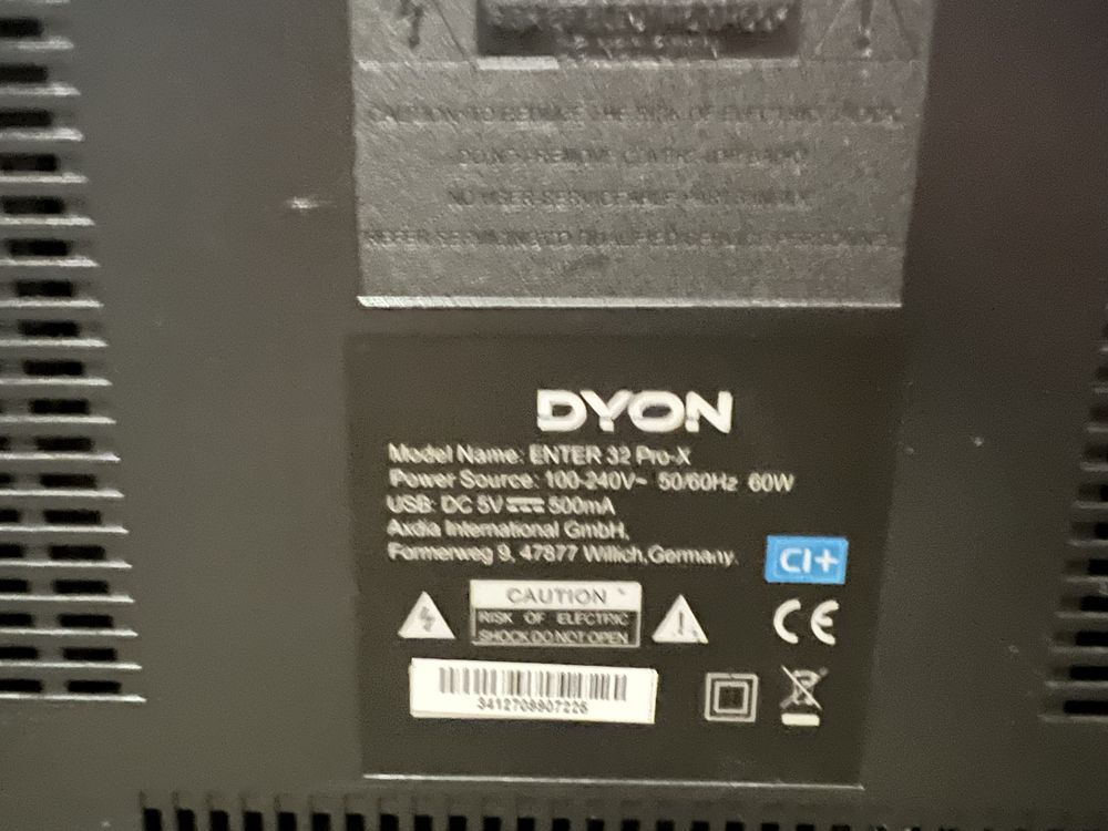 Телевізор рідкокристалічний DYON 32 Pro X