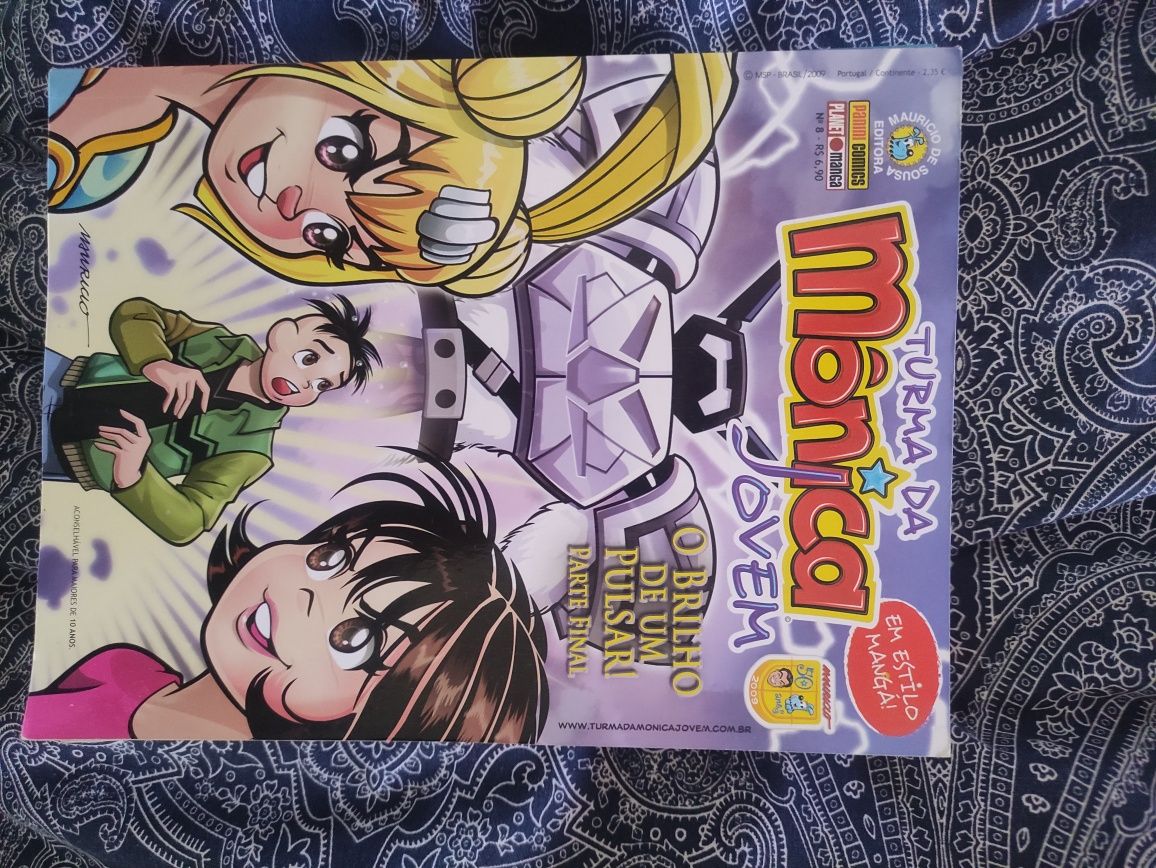 Turma da Mônica Jovem estilo manga