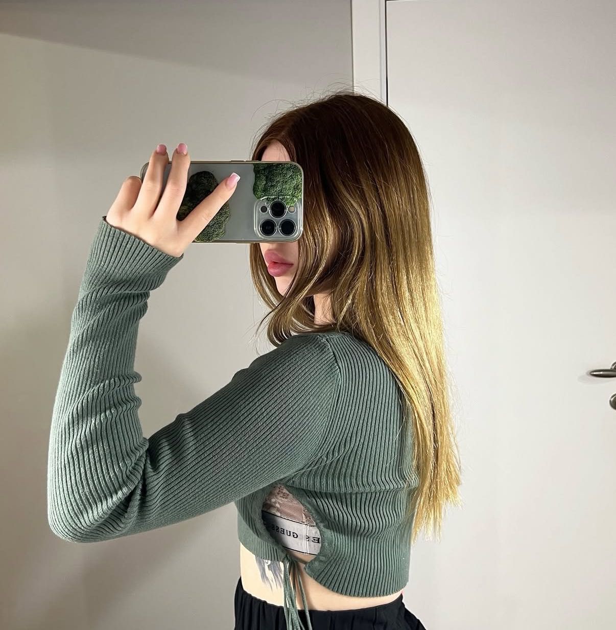 лонгслів zara кроп топ