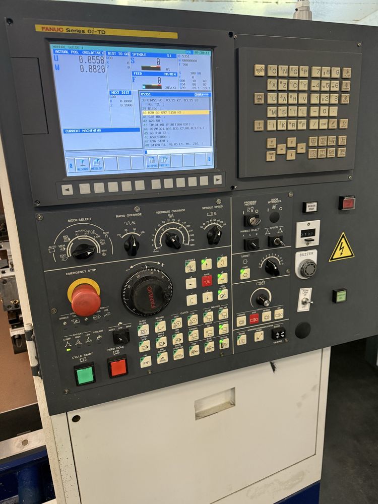 Tokarka cnc Tongtai Fanuc