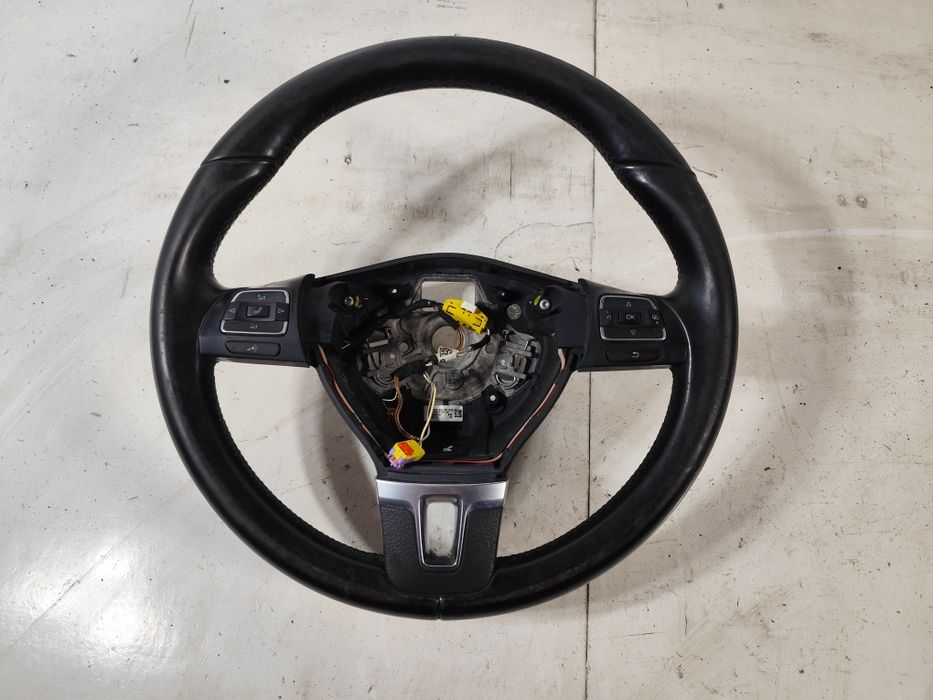 VW Sharan II 7N 10- Kierownica Skóra Multifunkcja Oryg WLKP