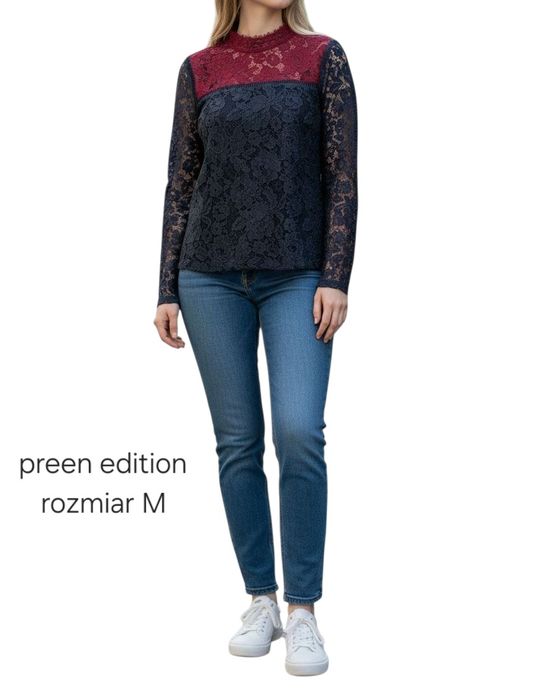 Bluzka koronkowa preen edition rozmiar m 38