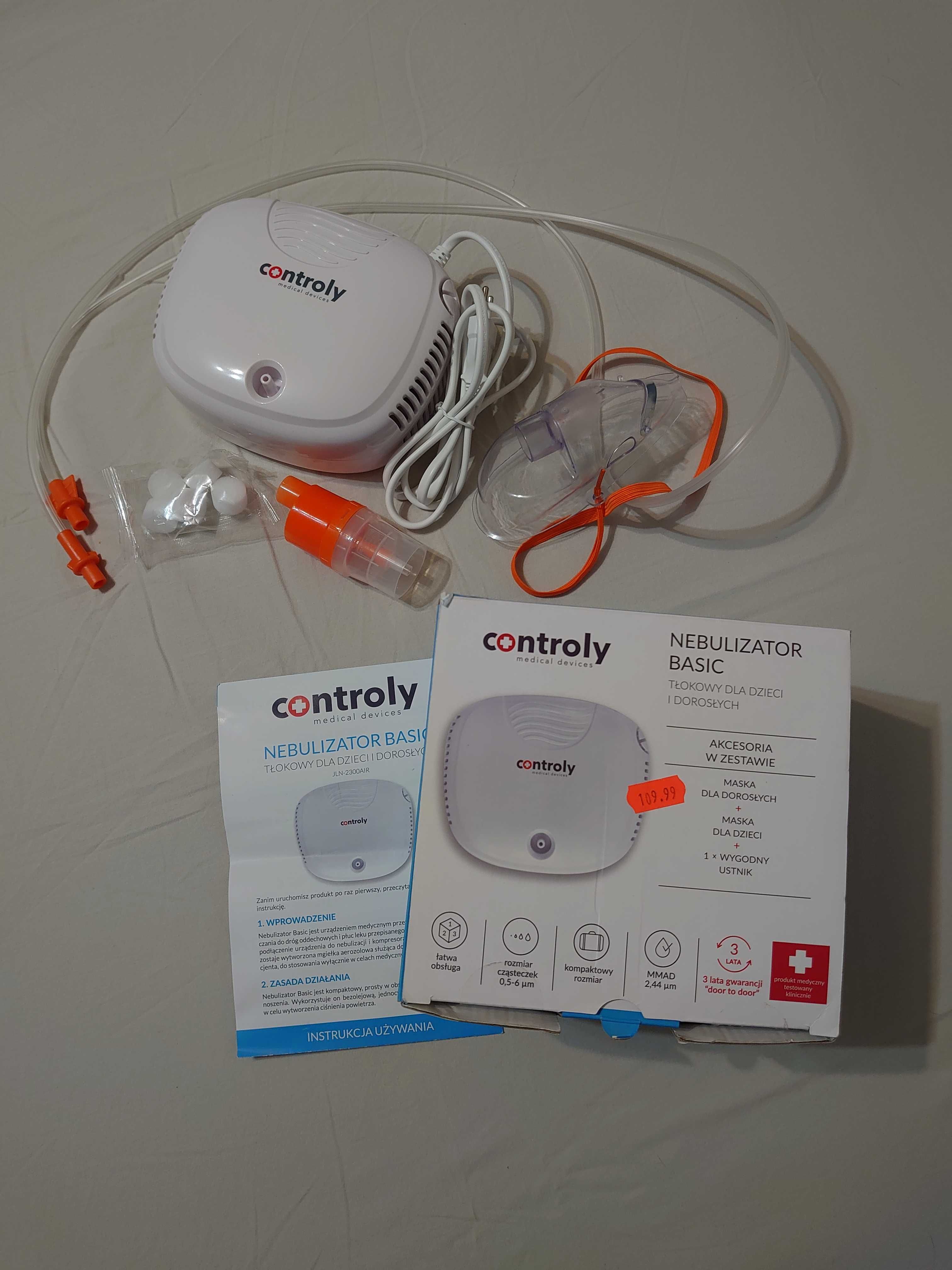 Nebulizator CONTROLY BASIC tłokowy