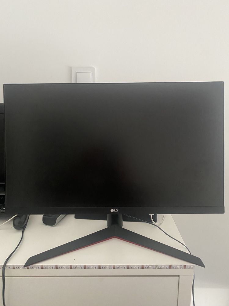 Monitor Lg 24 display rachado