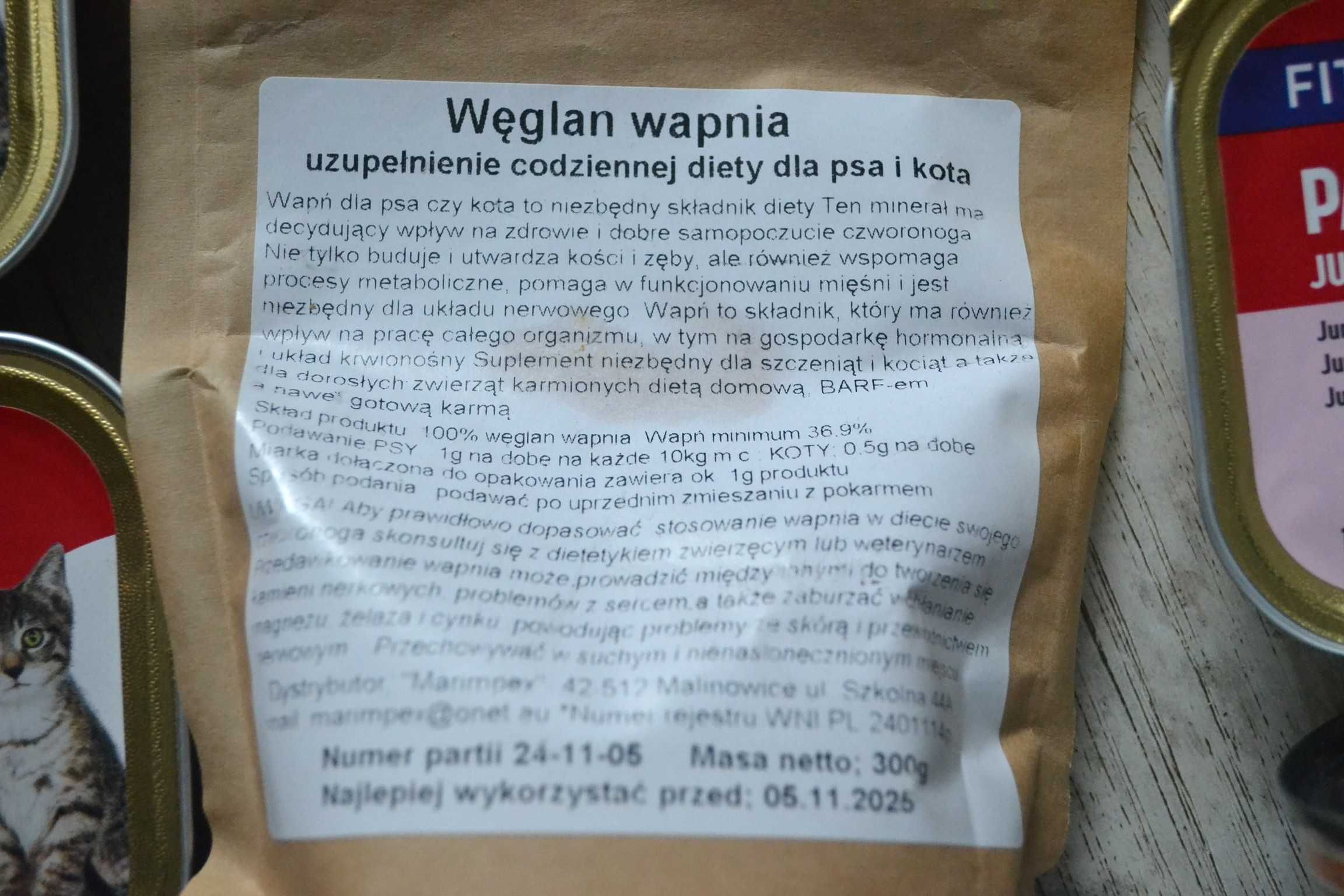 Zestaw karmy dla kotka Animonda Fit tacki puszki suplement