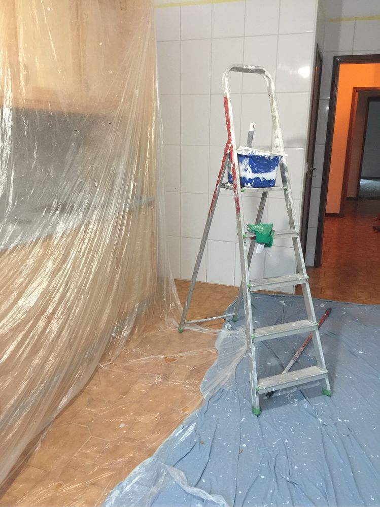 Faco trabalhos fe trolha e pintura