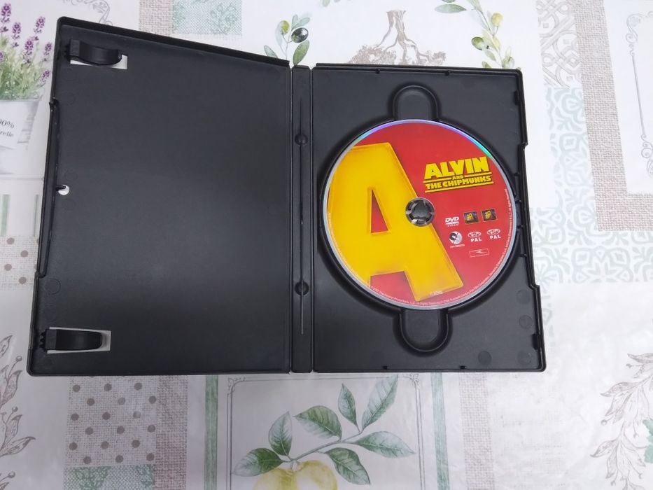DVD do filme "Alvin e os esquilos"