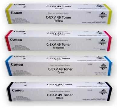 CANON C-EXV-49 e 36 TONER  (Black | Yellow | Cyan | Magenta)