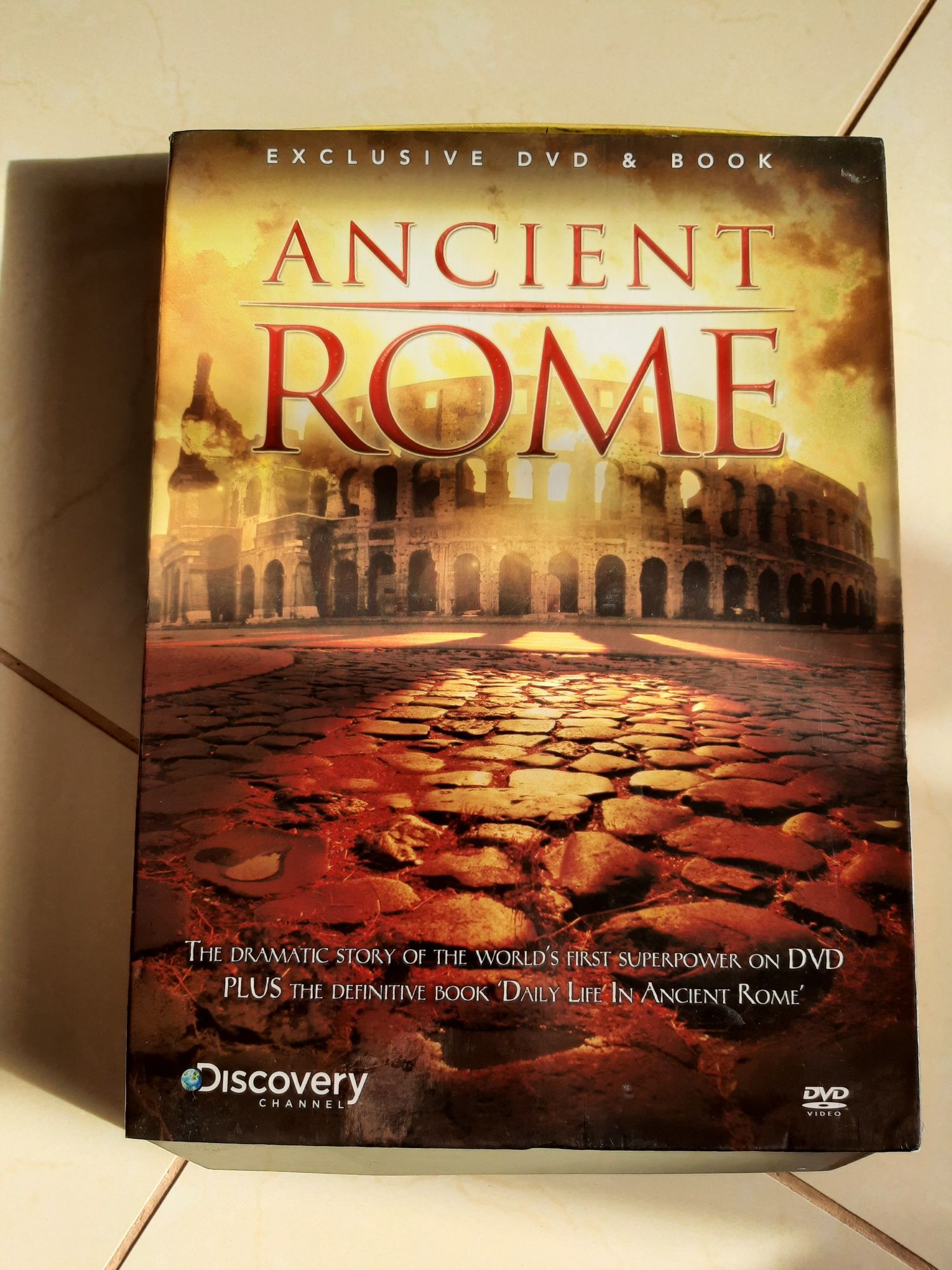 Ancient Rome Antyczny Rzym DVD i książka po angielsku zestaw