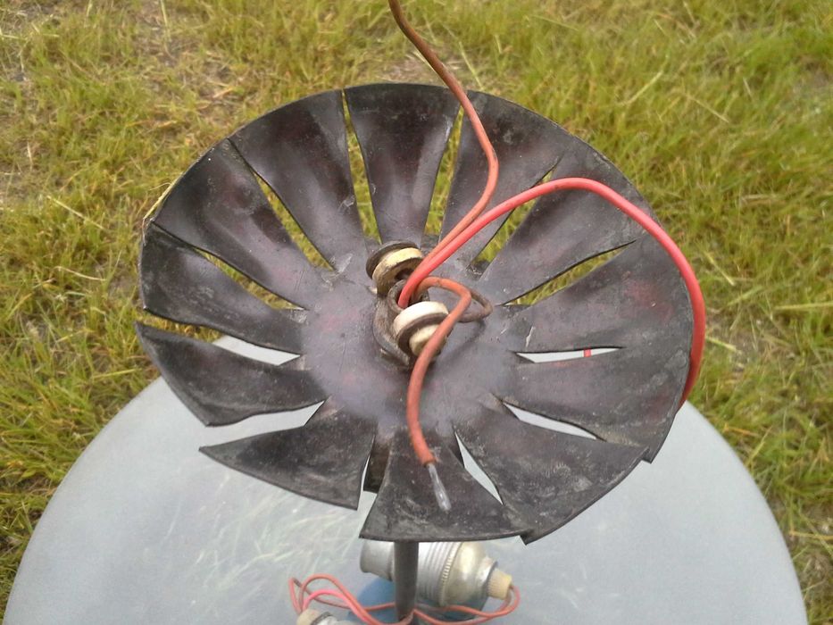 Lampa vintage na dwie żarówki