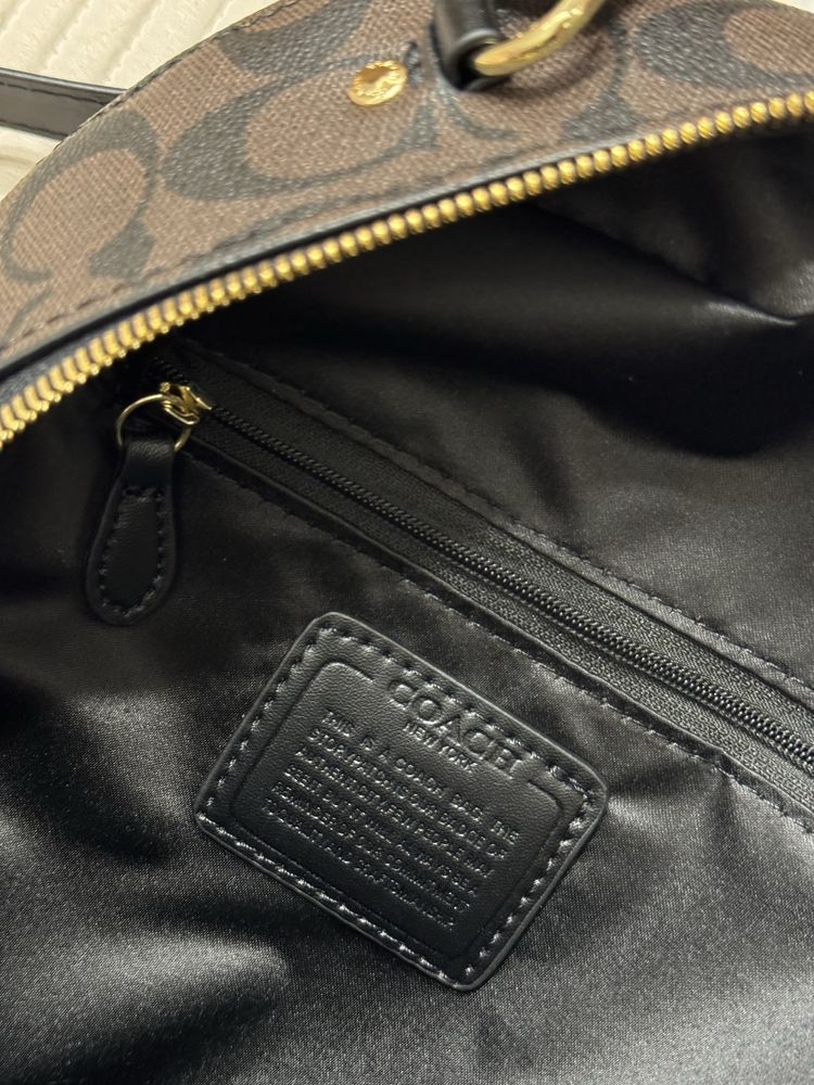 Рюкзак Coach коричневий, бежевий