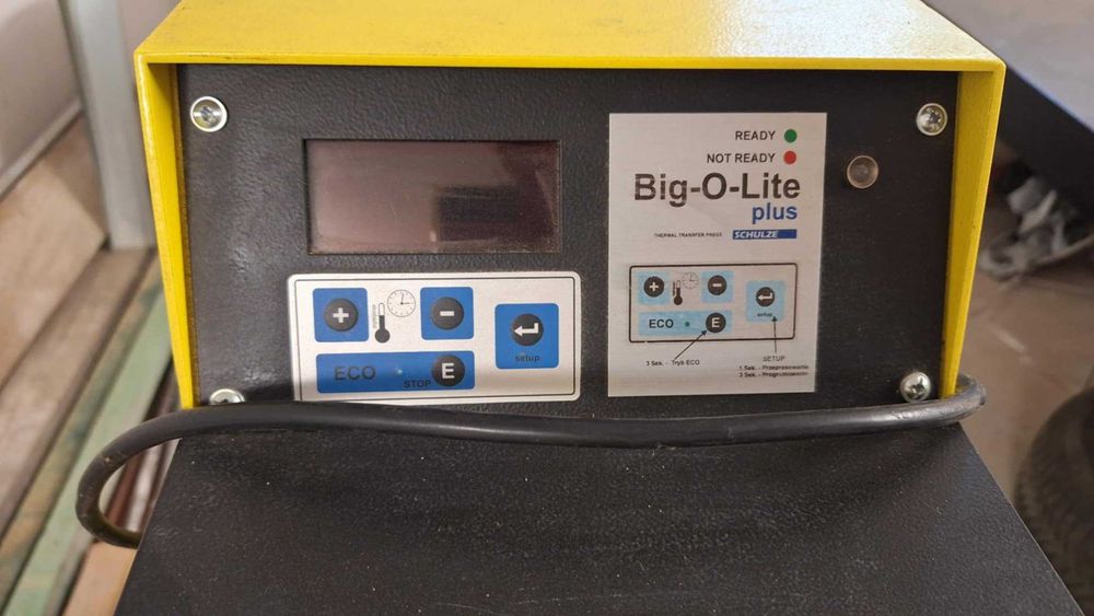 Prasa termotransferowa SCHULZE Big Lite Plus 50x80 w dobrym stanie