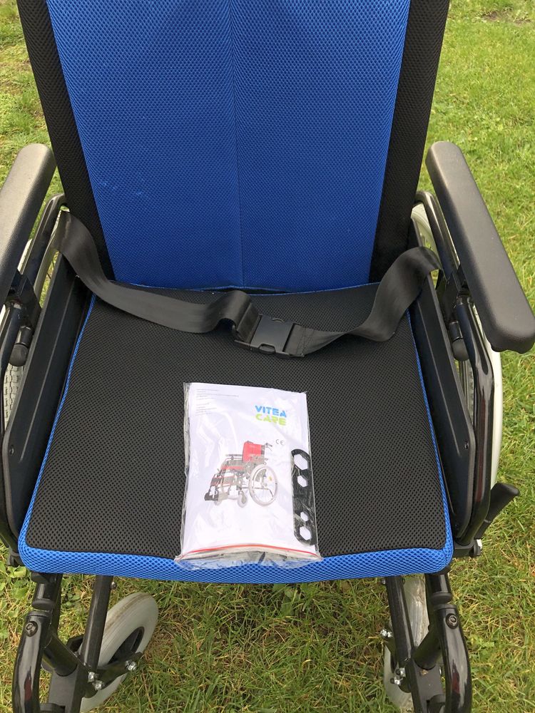 Wózek inwalidzki firmy vitea care wersja premium nowy